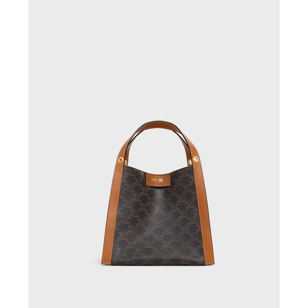 CELINE SMALL CUBE BAG TRIOMPHE CANVAS