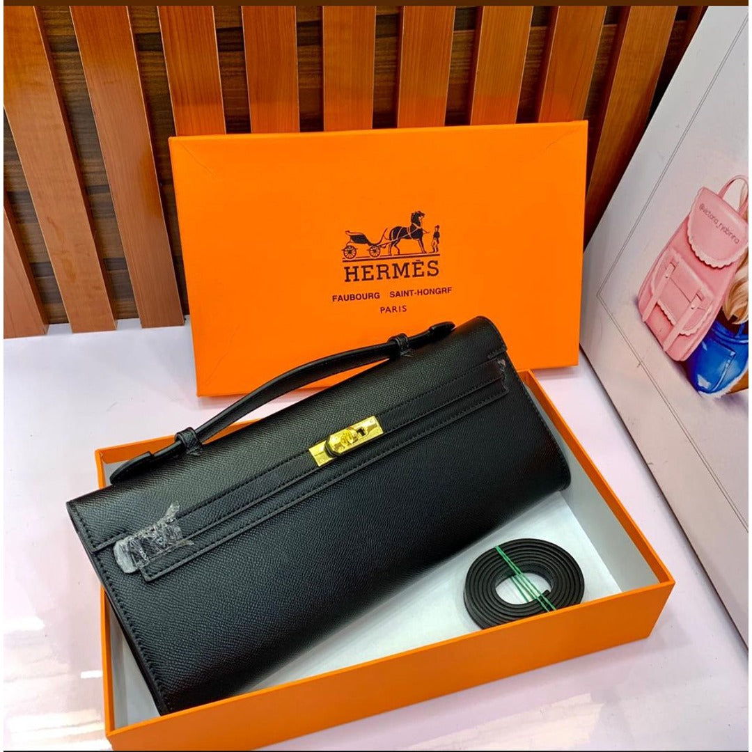HERMES KELLY CUT CLUTCH RECTANGULAR BAG