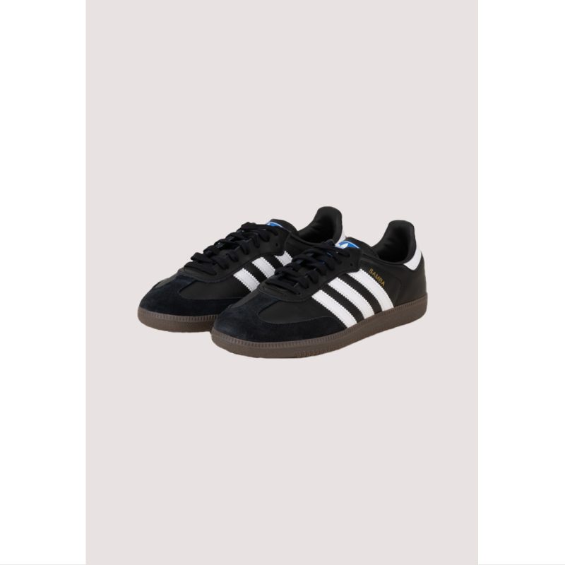 ADIDAS FULL BLACK SAMBA OG SHOES