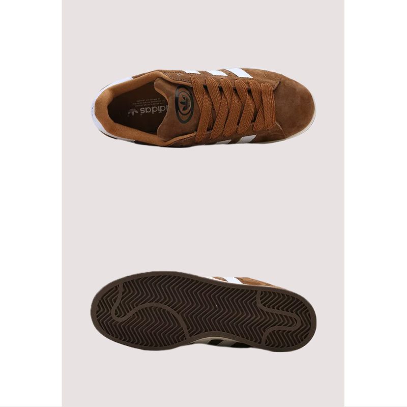 ADIDAS CAMPUS 00S DARK BROWN WHITE STRIPE