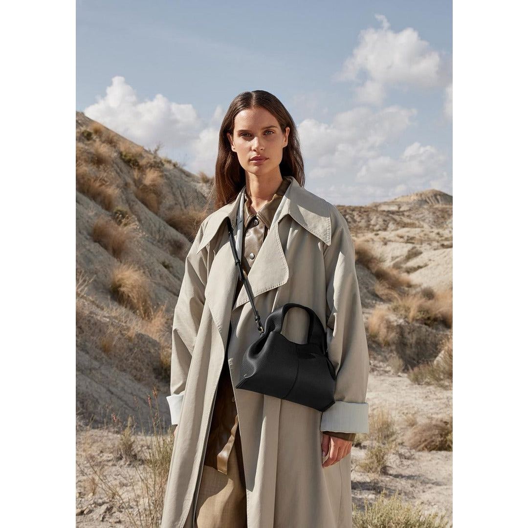 POLENE NUMERO NEUF MINI TEXTURED BAG