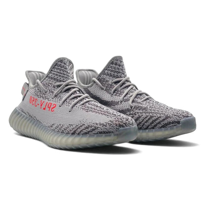 ADI YEEZY BOOST GREY RED