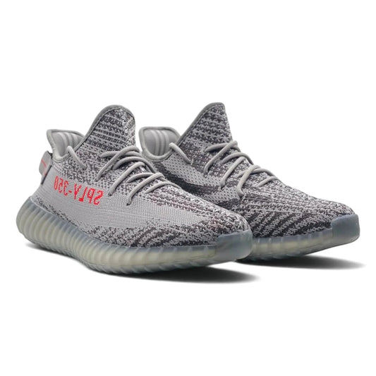 ADI YEEZY BOOST GREY RED