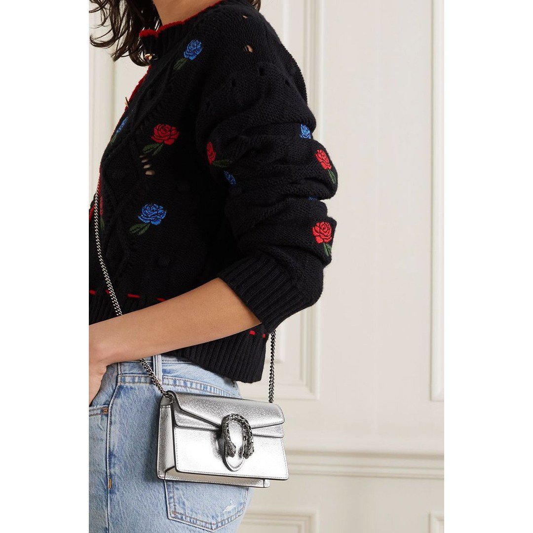 GUCCI DIONYSUS MINI BAG METALLIC