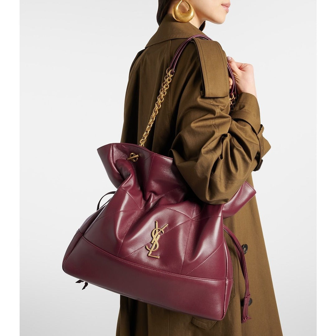 YSL JAMIE MONOGRAM QUILTED TOTE BAG