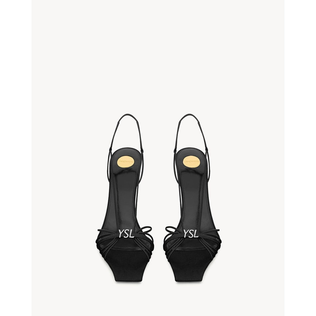 YSL SAINT LAURENT SLINGBACK STILETTO HEEL