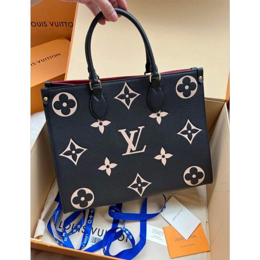 LOUIS VUITTON ONTHEGO EMBOSSED MEDIUM TOTE BAG