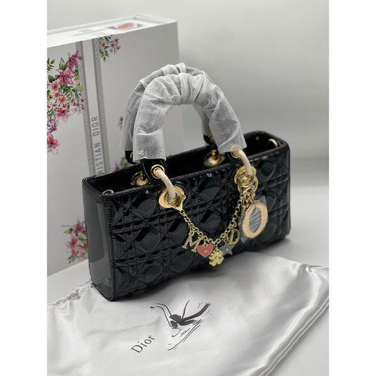 DIOR LADY D JOY ICONIC CANNAGE CHARMS