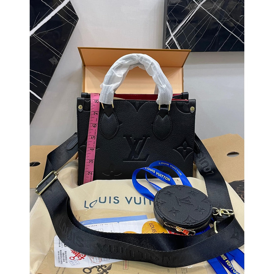 LOUIS VUITTON ONTHE GO PM MONOGRAM BAG