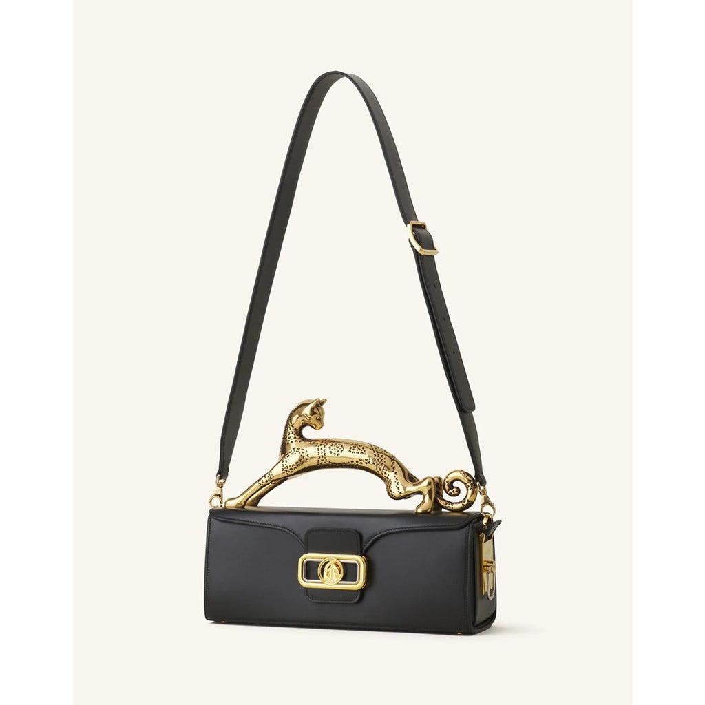 LANVIN PENCIL CAT MATTE HANDLE BAG