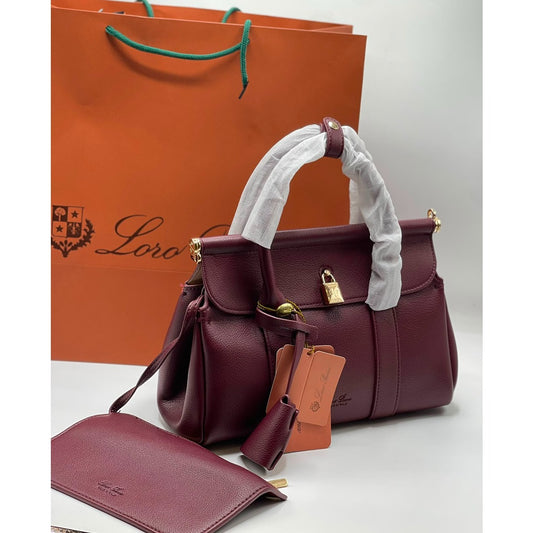 LORO PIANA CHARMS LOOM BAG L 25