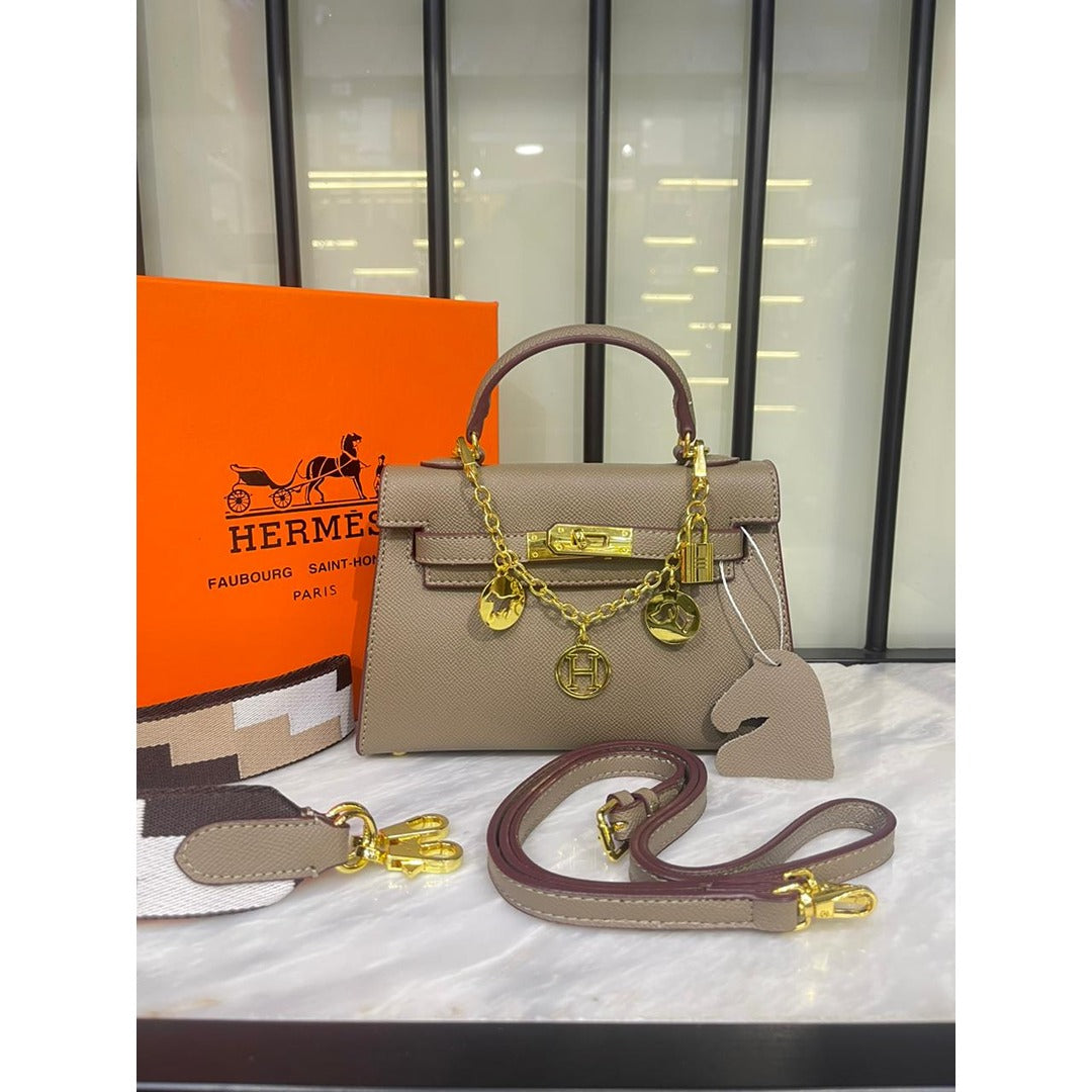 HERMES KELLY MINI SELLER CHARM CHAIN