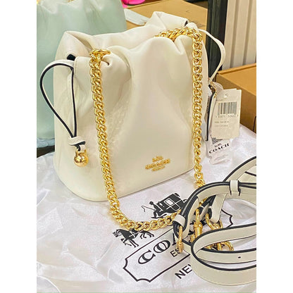 COACH FAYE MINI DRAWSTRING BUCKET BAG