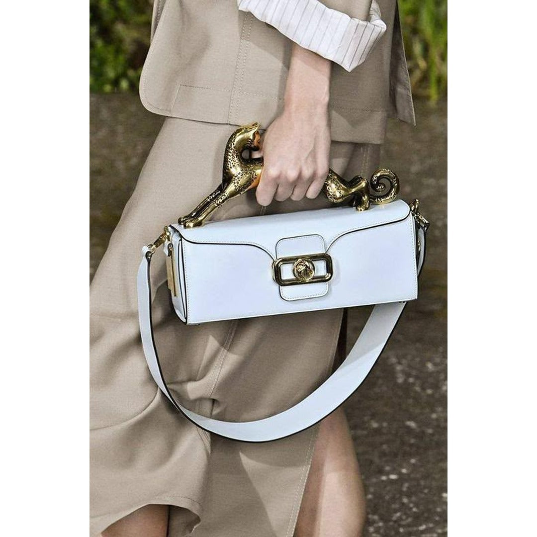 LANVIN PENCIL CAT MATTE HANDLE BAG