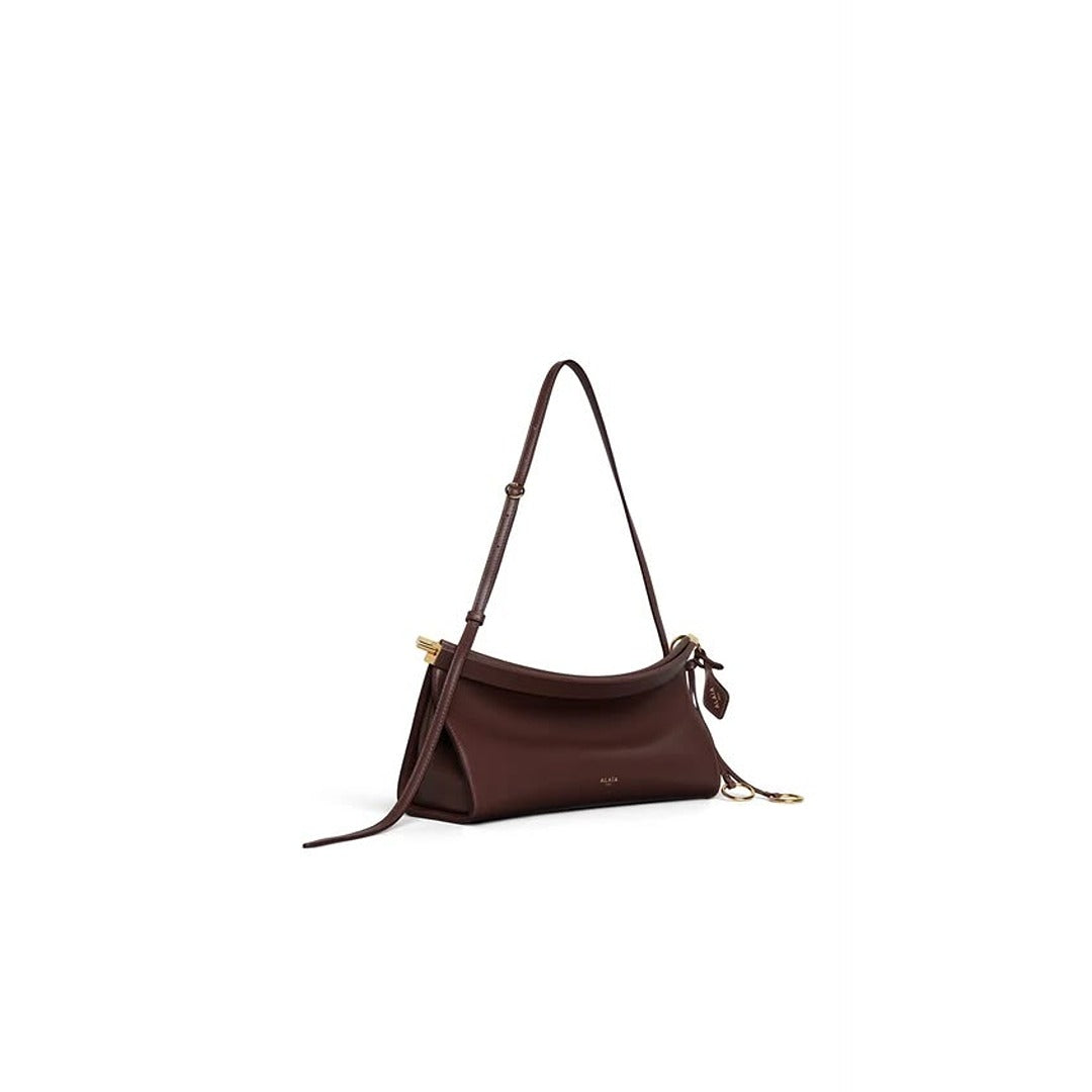 ALAÏA NOIR LE CLICK EAST WEST MEDIUM CURVE BAG