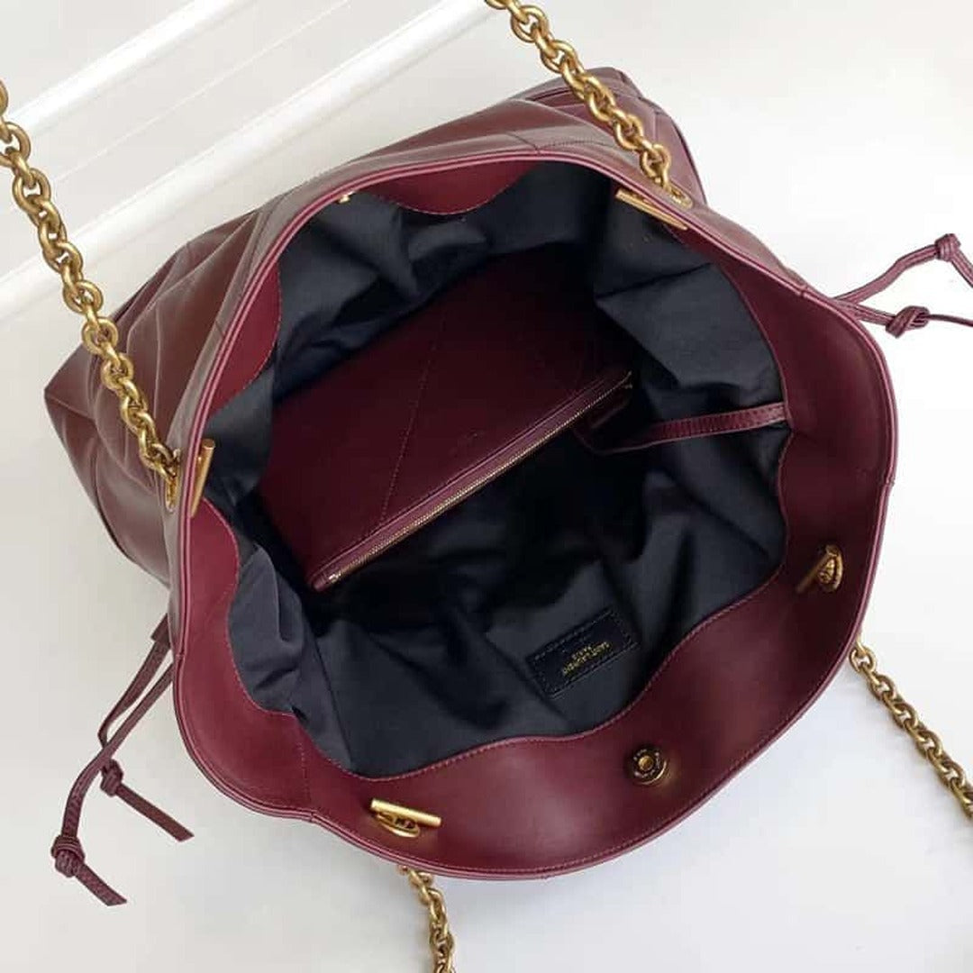 YSL JAMIE MONOGRAM QUILTED TOTE BAG
