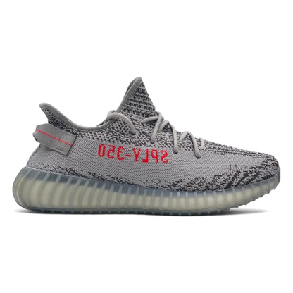 ADI YEEZY BOOST GREY RED