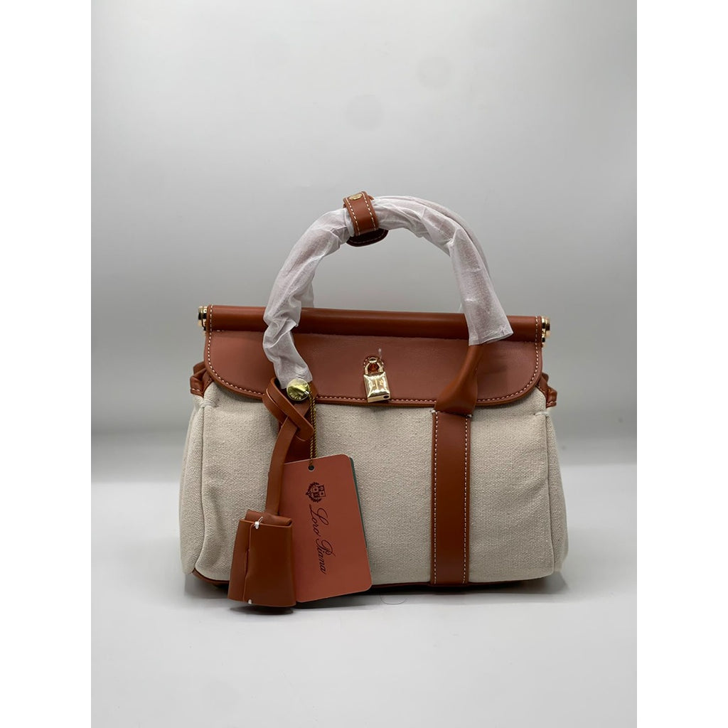 LORO PIANA CHARMS LOOM BAG L 25