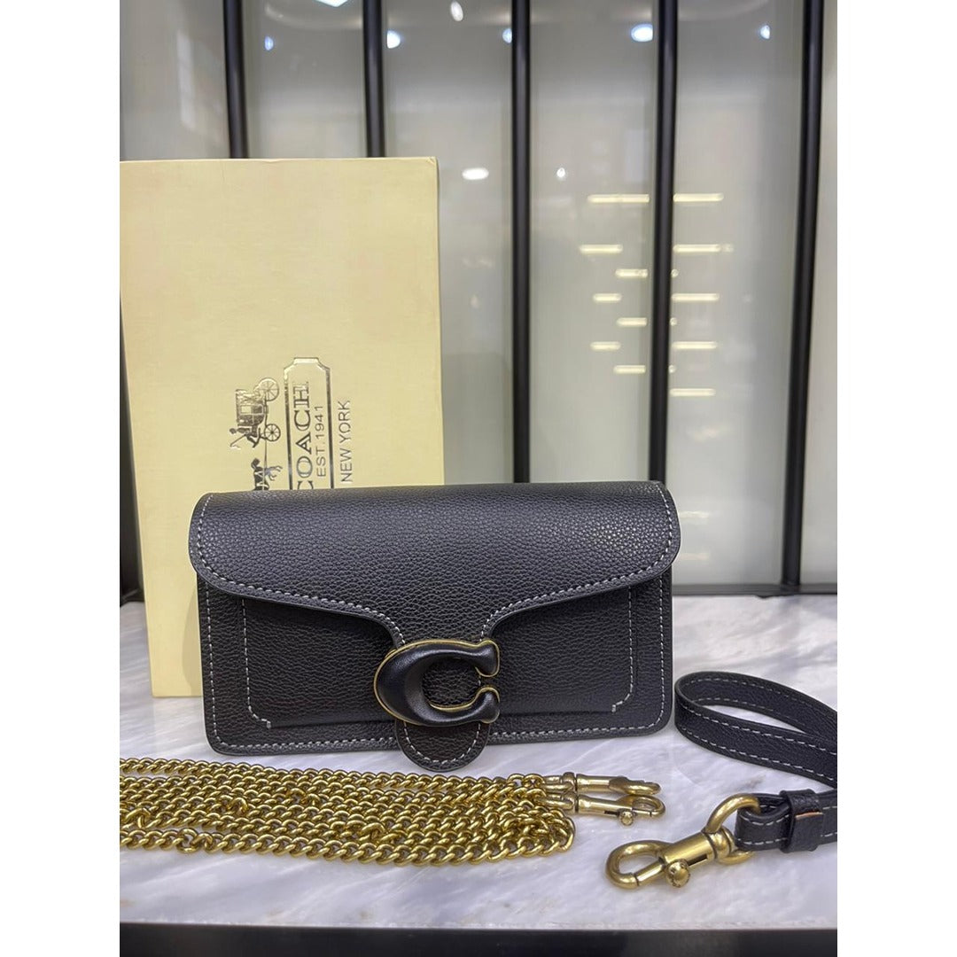 COACH TABBY CHAIN CLUTCH BAG