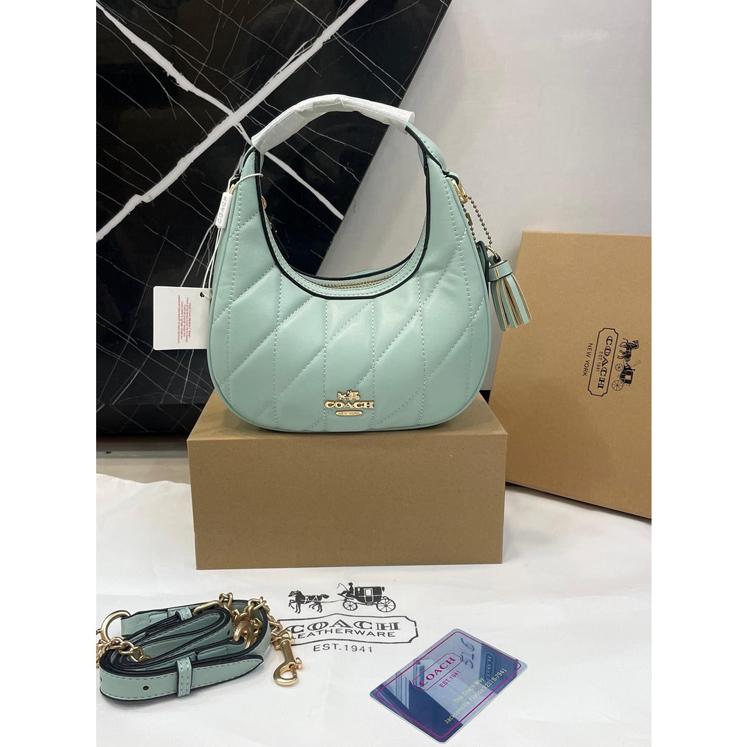 COACH QUILTED MINI CROSS BODY BAG