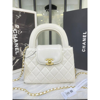 CHANEL KELLY MINI FLAP BAG TOP HANDLE