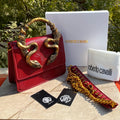 ROBERTO CAVALLI SERPENTINE SNAKE EMBELLISHED