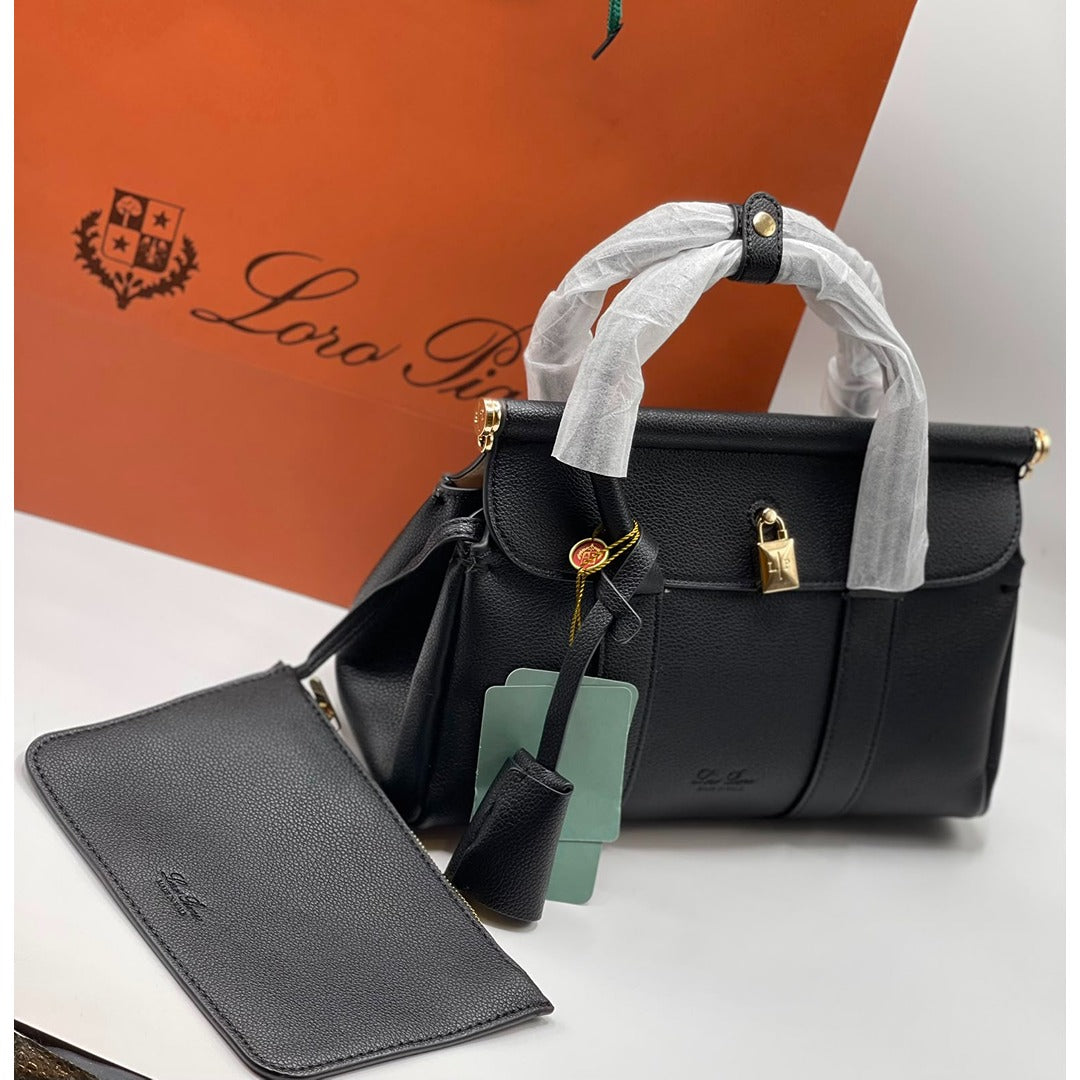 LORO PIANA CHARMS LOOM BAG L 25
