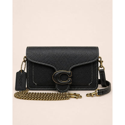 COACH TABBY CHAIN CLUTCH BAG