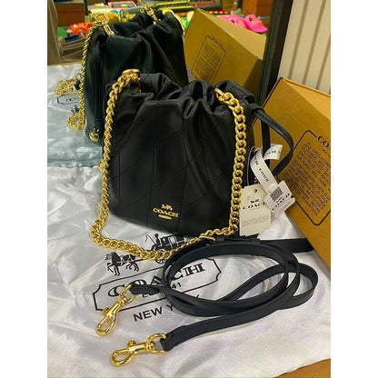COACH FAYE MINI DRAWSTRING BUCKET BAG