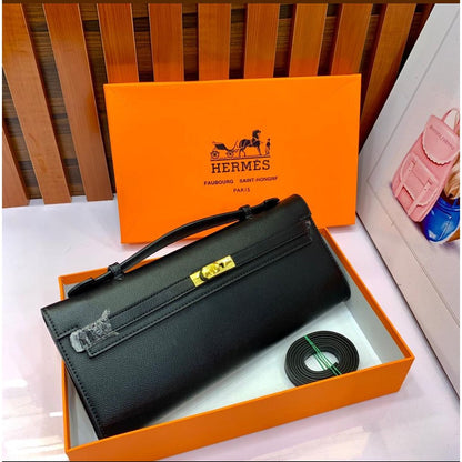 HERMES KELLY CUT CLUTCH RECTANGULAR BAG