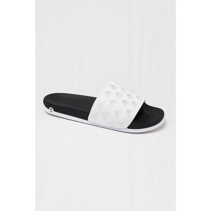 ADIDAS BLACK WHITE PRINTED SLIDE (PREMIUM QUALITY)