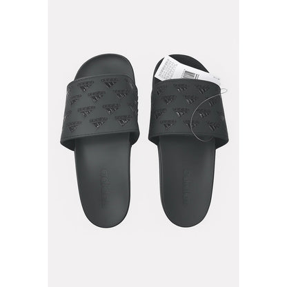 ADIDAS FULL BLACK PRINTED SLIDE (PREMIUM QUALITY)