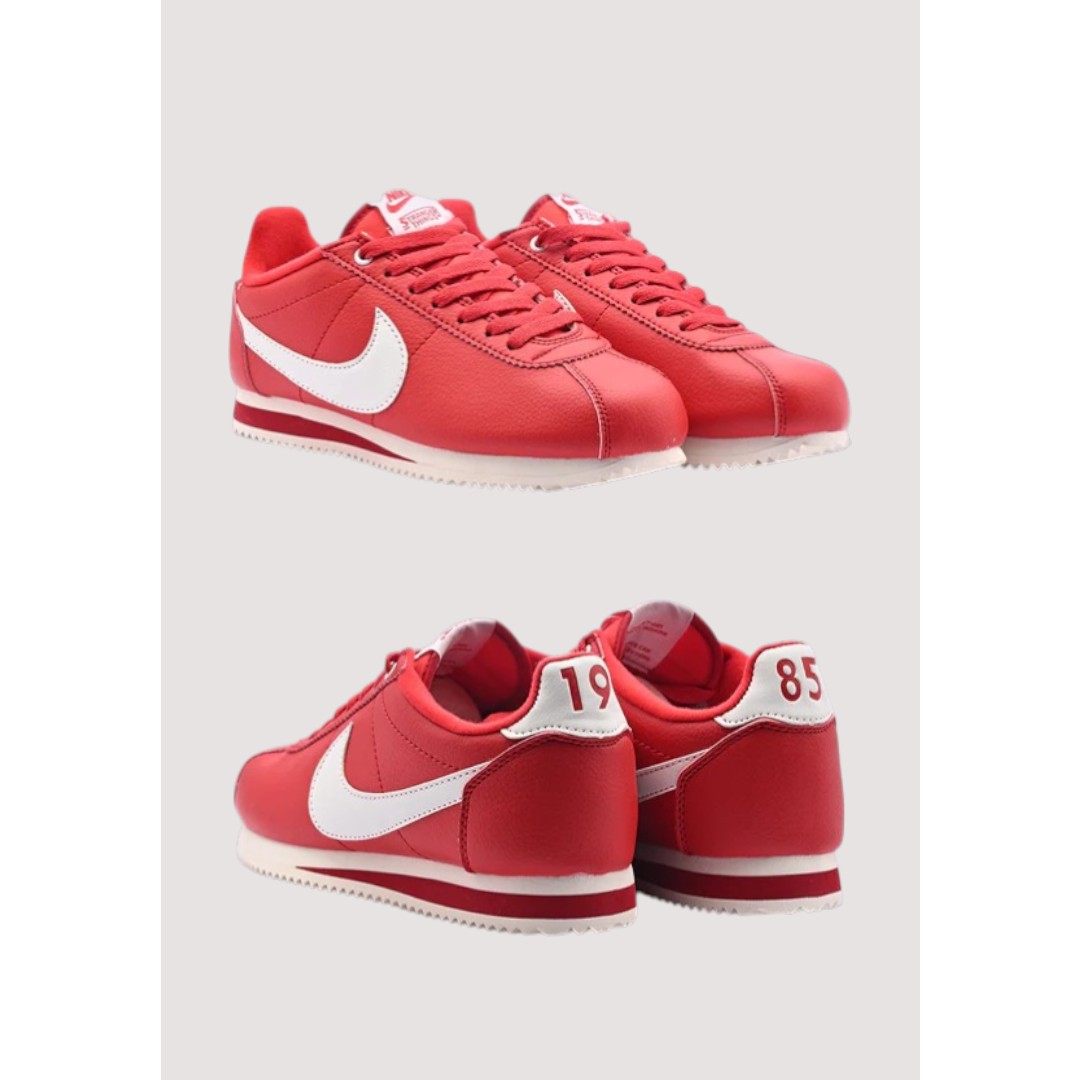 NIKE CORTEZ CLASSIC NYLON RED STRANGER THINGS