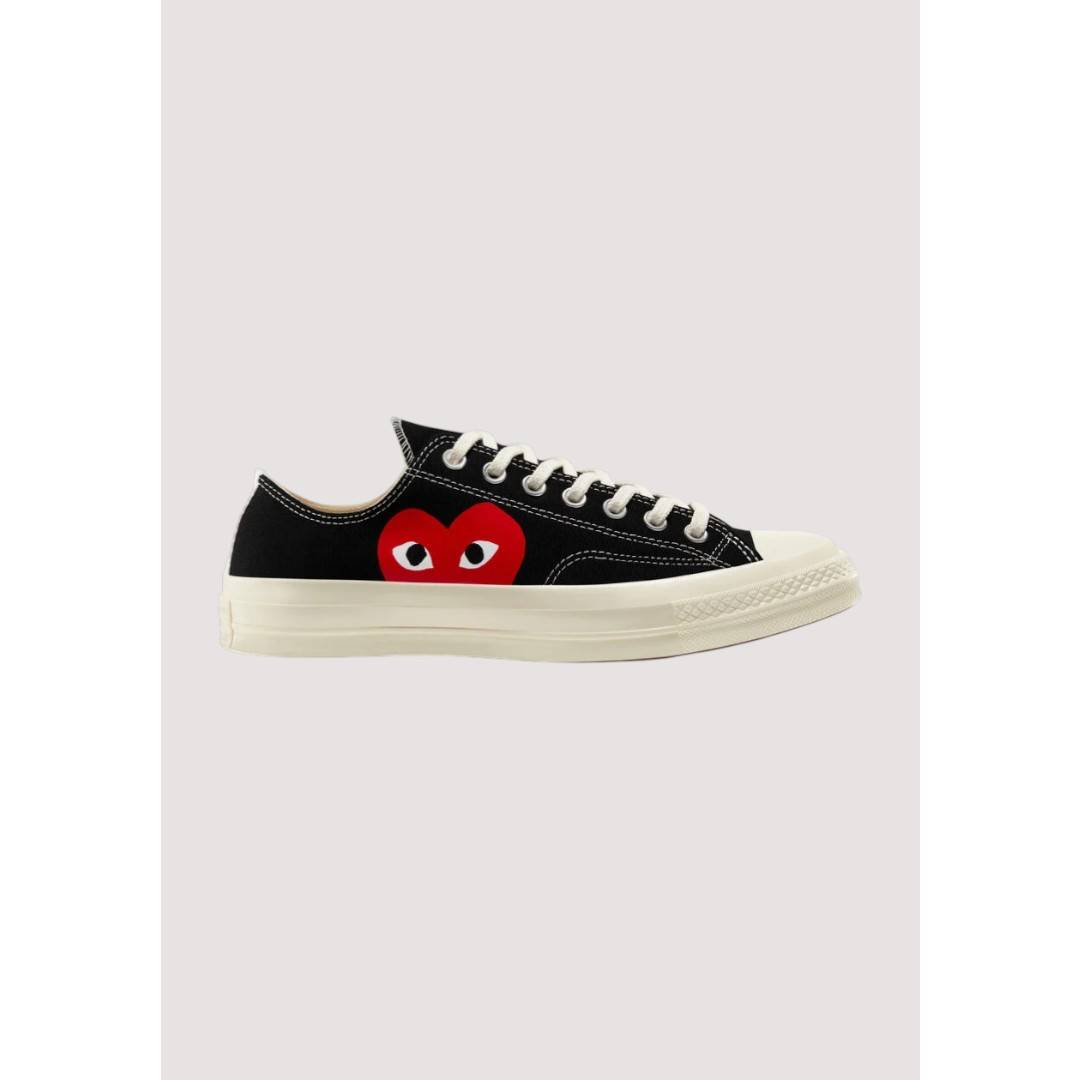 CONVERSE CHUCK TAYLOR 70’s ALL STAR LOW CDG PLAY BLACK