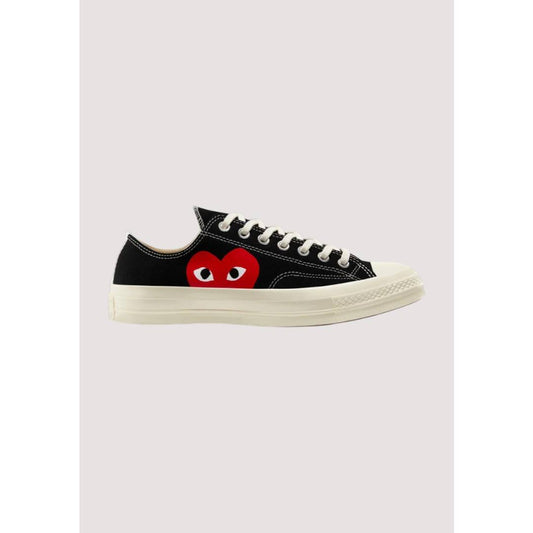 CONVERSE CHUCK TAYLOR 70’s ALL STAR LOW CDG PLAY BLACK