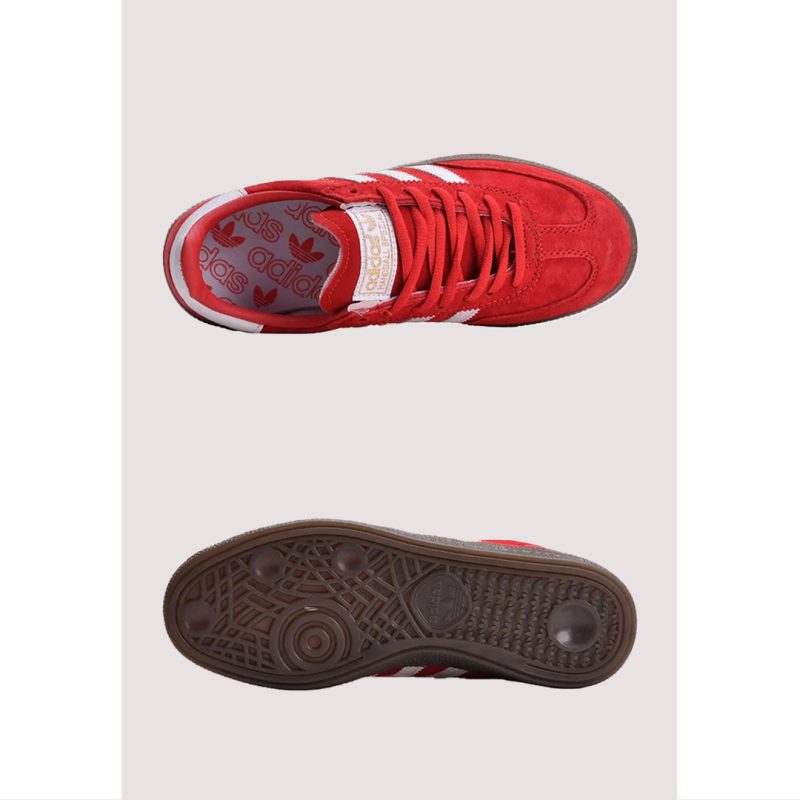 ADIDAS SPEZIAL HANDBALL RED WHITE STRIPE SHOES