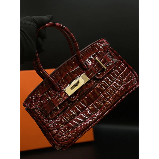 HERMES CROCODILE HANDBAG