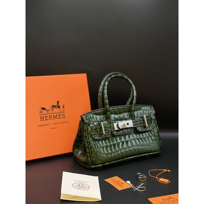 HERMES CROCODILE HANDBAG
