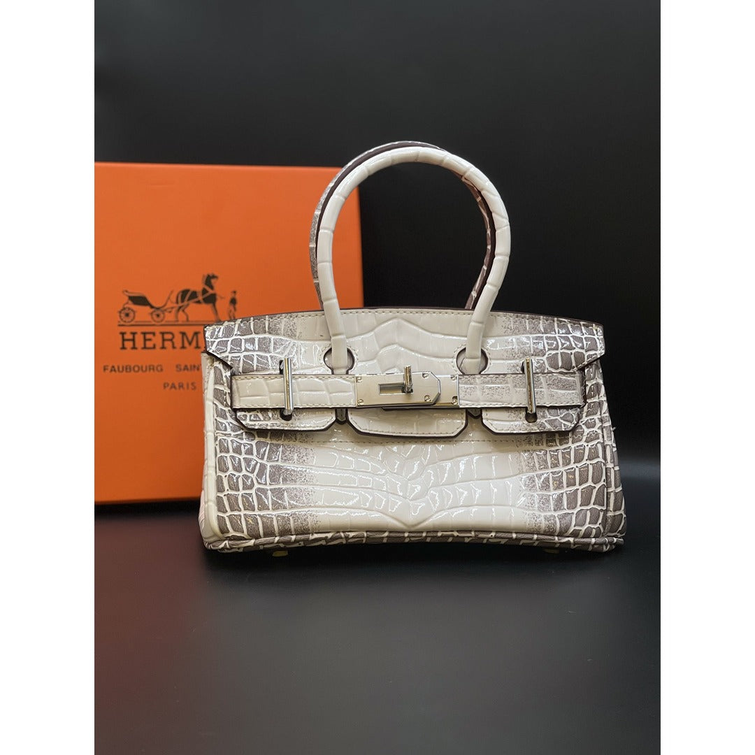 HERMES CROCODILE HANDBAG