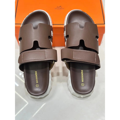HERMES CHYPRE COFFEE MEDICATED SANDAL