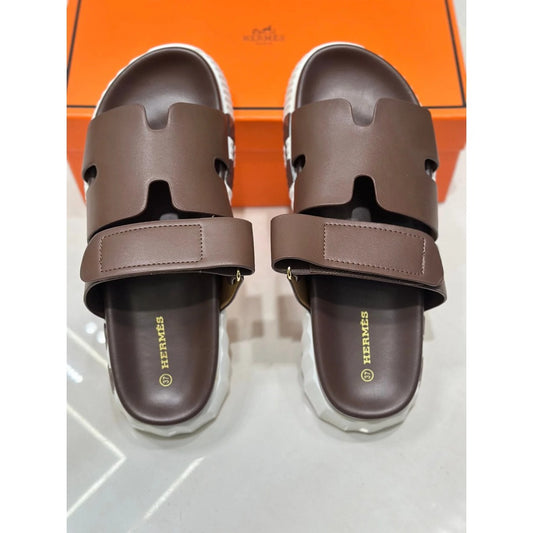 HERMES CHYPRE COFFEE MEDICATED SANDAL