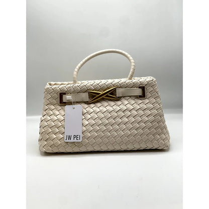 JW PEI ELORA WOVEN TOTE HANDBAG