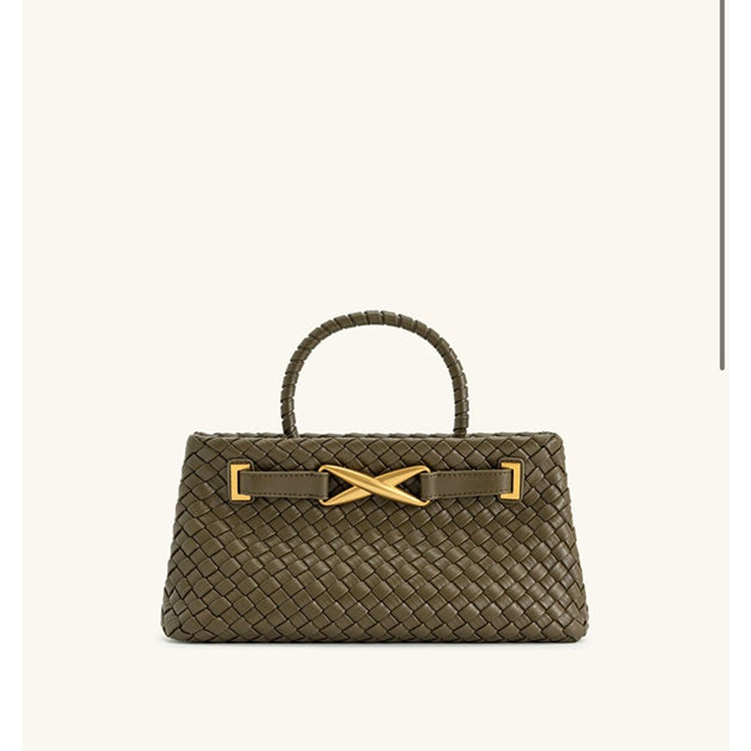 JW PEI ELORA WOVEN TOTE HANDBAG