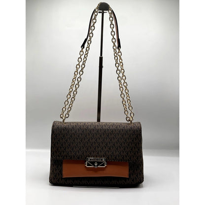 MICHAEL KORS CECE MEDIUM LOGO SHOULDER BAG