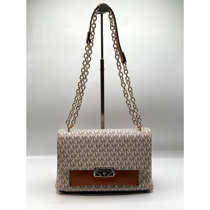 MICHAEL KORS CECE MEDIUM LOGO SHOULDER BAG