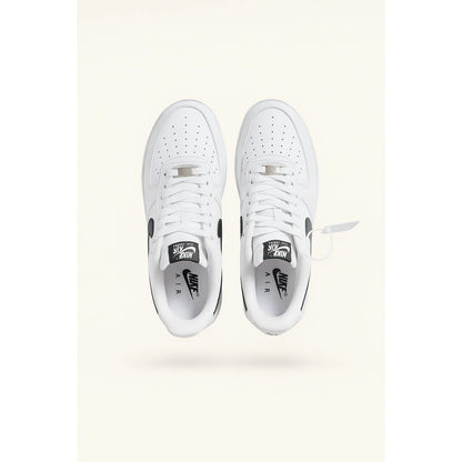 NIKE AIR FORCE 1 LOW – WHITE WITH BLACK TICK