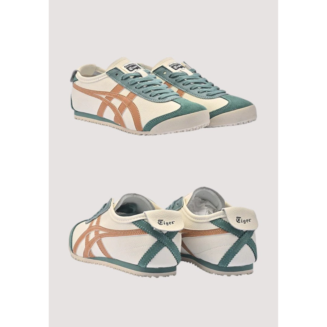 ONITSUKA TIGER MEXICO 66 CREAM GREEN MOCHA
