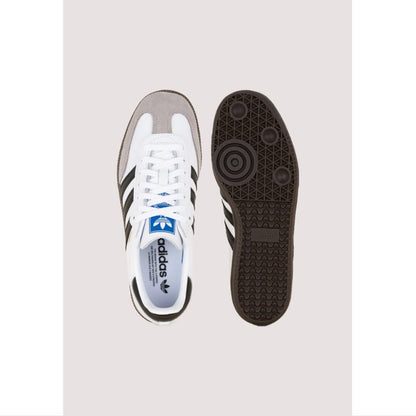 ADIDAS SAMBA OG WOMENS WHITE-BLACK STRIPE SHOES