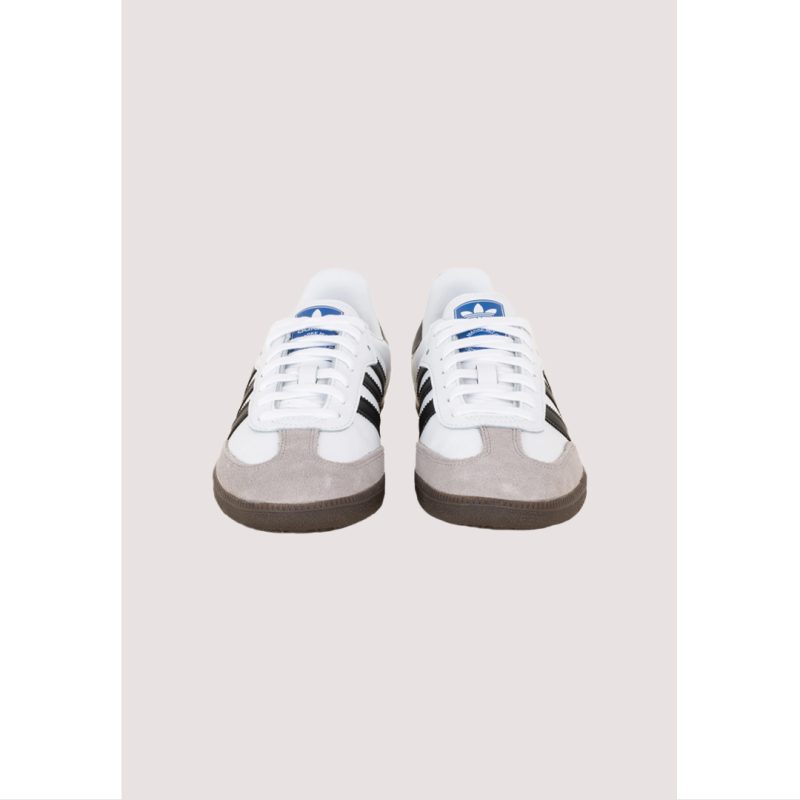 ADIDAS SAMBA OG WOMENS WHITE-BLACK STRIPE SHOES