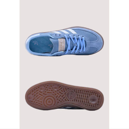 ADIDAS SPEZIAL HANDBALL LIGHT BLUE WHITE STRIPE SHOES